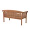 Alaterre Furniture Stamford Eucalyptus Wood Outdoor Set with 2 Chairs, Bench, and Coffee Table, Set of 4 ANSF01123EBO - alternate 9